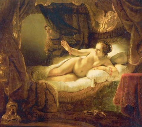 Даная - Рембрандт (Rembrandt)